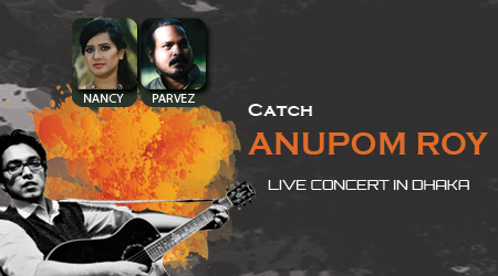 Catch Anupam Roy Live in Dhaka